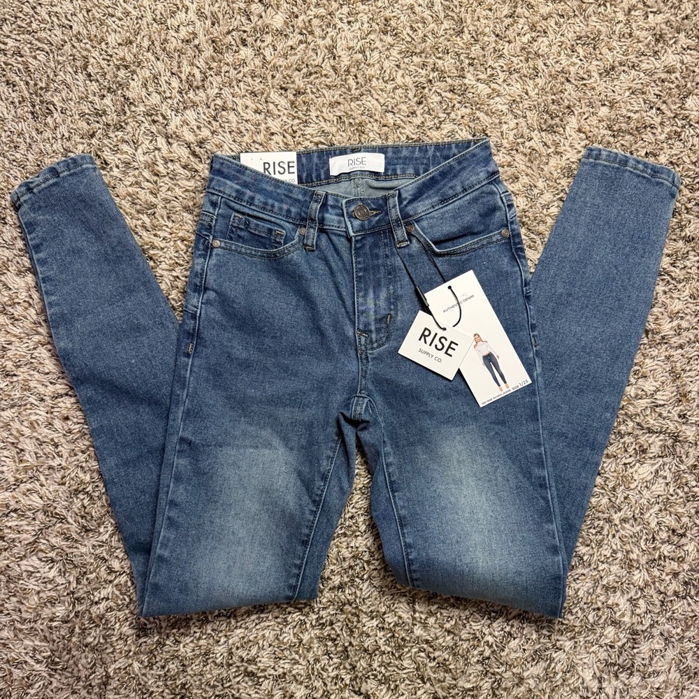 Rise Supply Co. Women's Blue Jeans Size 1